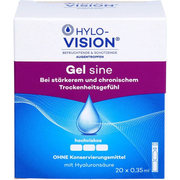 HYLO-VISION Gel single-dose pipettes 20 x 0.35 ml