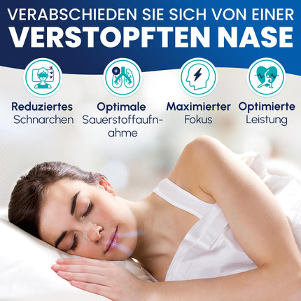 grandat® nasal strips for snoring (50 pack) premium nasal strips for extra hold for sports &amp; better sleep quality, better breathing with nasal congestion, nasal strips for snoring