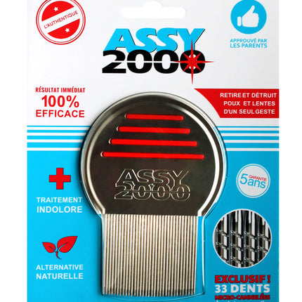 Assy 2000, metal lice comb