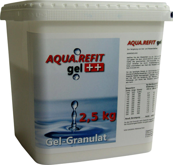 Aqua REFIT water core gelation in waterbeds, gel beds - Waterbed Gel Granule Powder 13.04 €/kg (2.5 kg)