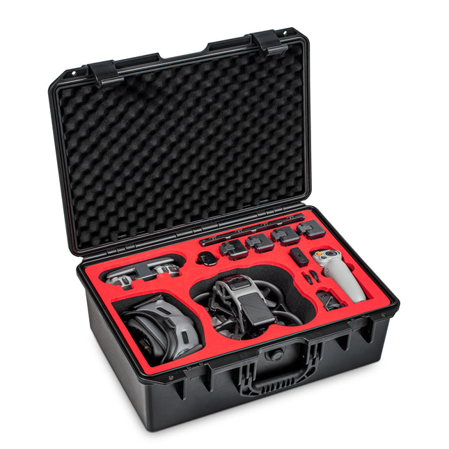 STARTRC Avata Bag for DJI Avata Accessories Waterproof Hard Case for DJI Avata with DJI Goggles 2/Goggles V2/FPV Controller/Motion Controller/4 Batteries