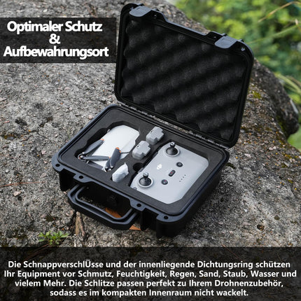 Portable Waterproof Carrying Case for DJI mini 4K/DJI Mini 2 SE Drone and DJI Mini 2 Accessories (Case Only)