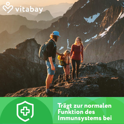 Vitabay Vitamin D3 K2 High Dose 10000 IU Depot - 180 Vegan &amp; Laboratory-Tested Vitamin D Tablets without Additives - Contributes to the Support of the Immune System and the Maintenance of Normal Bones