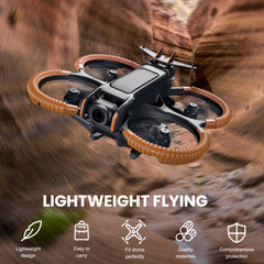 STARTRC PHOTO 3-IN-1 Avata 2 Accessory Bundle Kit, Avata 2 Propeller Guard + Landing Gear + Tail for DJI Avata 2 Drone Protection (Drone Not Included)
