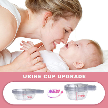 Pregnancy test strips, hCG pregnancy test for home use for early detection, over 99% accurate, 20 pieces individually wrapped with urine cups, pregnancy tests 5mm wide, 10mIU/mL
