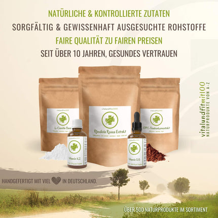 Chondroitin Powder - 100 g - Chondroitin Sulfate - Sulfate, Sulfates - Top Quality - Finely Ground - NO Additives or Excipients - Quality: MADE IN GERMANY