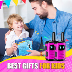 EUTOYZ Walkie Talkie, 4 5 6 7 8 Year Old Girl Gifts for 3-12 Year Old Girls Toys Age 5-9 Years Kids Toys for Girls Children Walkie Talkies Outdoor Toys Walky Talky Spy
