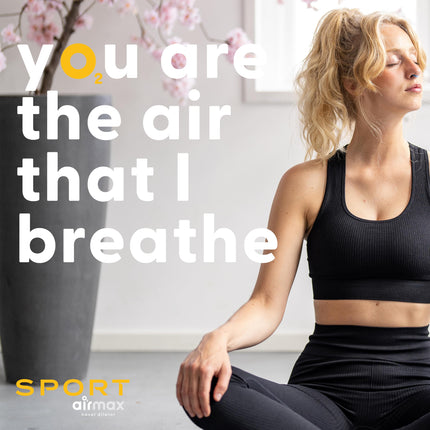 Air Max Sport nasal dilator trial pack - Nasal dilator for better breathing - 76% more airflow - 2 pieces in sizes S and M