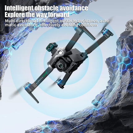 OBEST GPS Drone with 4K Professional Camera, Remote Control with UHD Screen, 2 Batteries, 40 Minutes Flight Time, 5G FPV Transmission, RC Quadcopter for Adults, SD Card