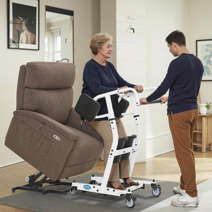 M MCombo Patient Lifter Standing Aid Bed Seniors, Care &amp; Aids Transfer Aid 180KG, Walking Aid Wheelchair 86 * 64 * 118 CM, STA446