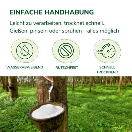 Natursache Latex Milk, 1l bottle, liquid latex suitable for Halloween make-up