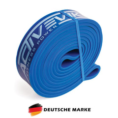 ActiveVikings® Pull-Up Fitness Bands | Perfect for Muscle Building and Freeletics Calisthenics | Fitness Band Pull-Up Bands Resistance Bands (C - Blue : Medium (Medium Resistance))