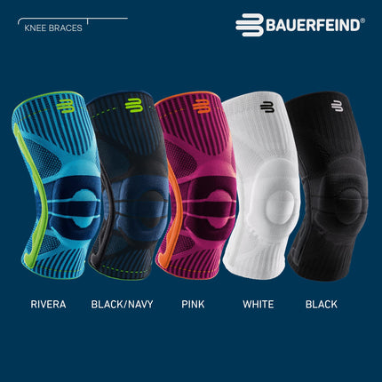 BAUERFEIND knee support “Knee Support” with silicone ring, can be worn on the right or left side