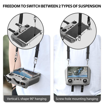 STARTRC Strap for RC 2/RC/RC Pro Controller Neck Strap Carrying Belt for DJI Mini 4 Pro/Mini 3 Pro/Mavic 3/Mini 3/Air 3S Drone Remote Controller Lanyard Accessories