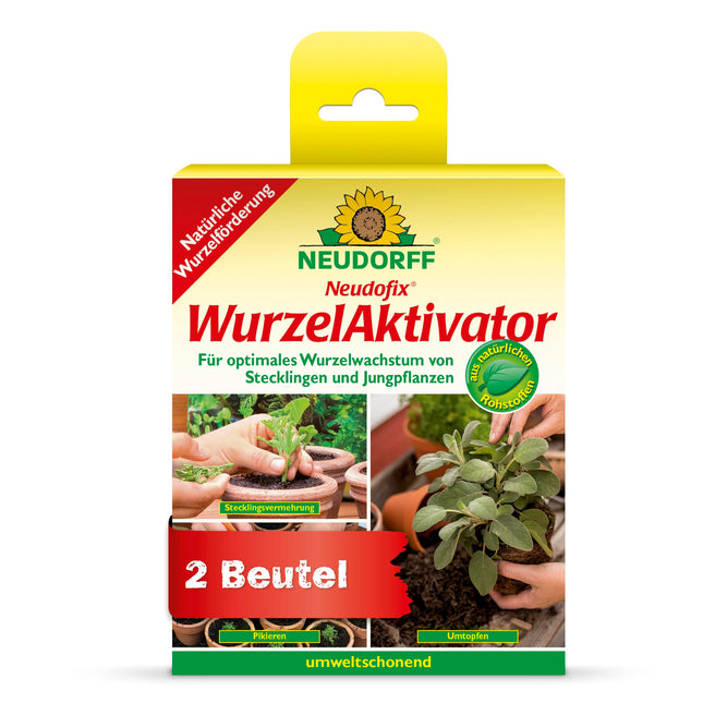 Neudorff Neudofix Root Activator – Natural root activator for optimal and rapid root growth of cuttings and young plants, 40 g, multicolored