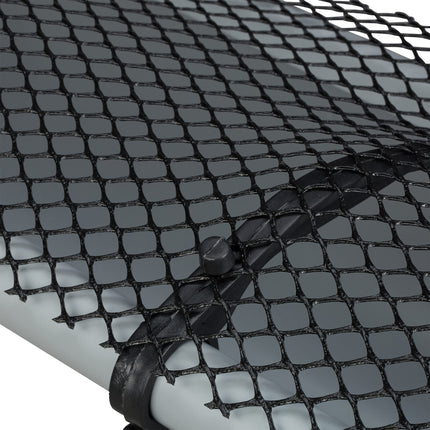 Relaxdays Gutter Leaf Guards, Set of 2, 6 m x 15 cm each, Plastic Leaf Catcher, 12 m Leaf Guard Grate, Black