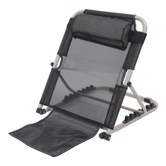 ZJchao Adjustable Lifting Bed Backrest, 6 Gears Adjustable Lifting Bed Backrest Foldable Bed Backrest with Pillow Book Pillow Reading Pillow Seating Aid for Seniors Patient Care