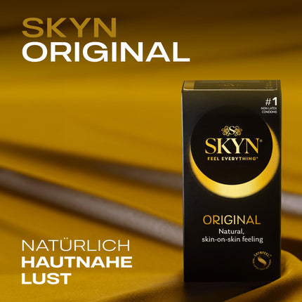 SKYN Original Condoms Ultra-Soft, Latex-Free, 40 Count, Old Model, Black, 40 Units (Pack of 1)