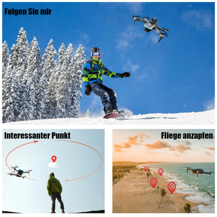 GPS Drone with 4k Camera, 2KM Long Range 5G FPV Image Transmission, 75 Min Flight Time, Under 249g, Visual Tracking/Active Obstacle Avoidance, Mini Camera Drone for Beginners Adults Professionals (S9S)