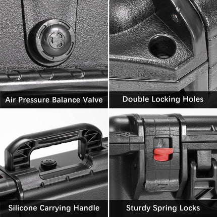 PFVtosky case for DJI Flip, Portable waterproof hard case with shoulder strap for DJI FLIP drone and battery accessories (for DJI RC2 controller)
