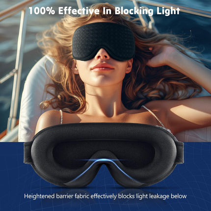 Aosun 3D sleep mask for side sleepers, 123456789