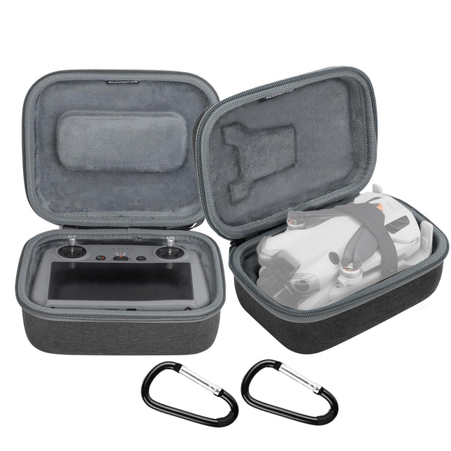 MotuTech Storage Bag for DJI Mini 4 Pro Drone Protective Accessories, For Dji Mini 4 Drone + RC 2 Remote Control, Luggage Set