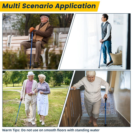 Walking stick women, foldable height adjustable walking stick men for 5.2FT-6.1FT, walking stick for seniors