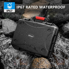 FPVtosky Avata 2 Case, Waterproof Carrying Case for DJI Avata 2 Drone/Fly More Combo, Fits DJI Goggles 3, RC Motion 3 &amp; DJI FPV Remote Controller 3 Accessories [CASE ONLY]