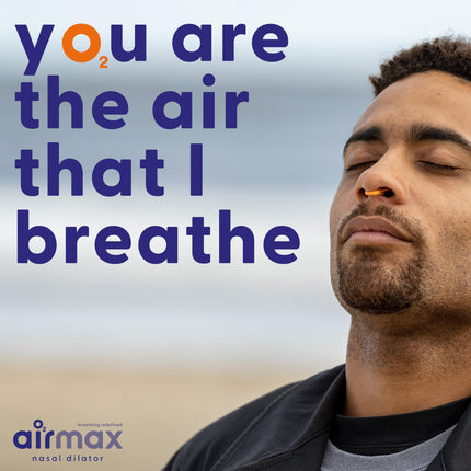 Airmax Nasal Dilator | 76.1% More Air | Breathe Better, Sleep Better | Snore Stopper | 2 Pieces Size Medium (M) Pack for 4 Months | Nasal Dilator for Free Breathing Through the Nose