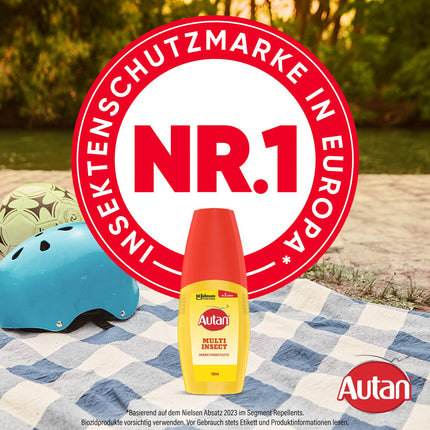 Autan Multi Insect Pump Spray, multi-insect protection against mosquitoes, biting flies and ticks, 1 pack (1 x 100 ml)