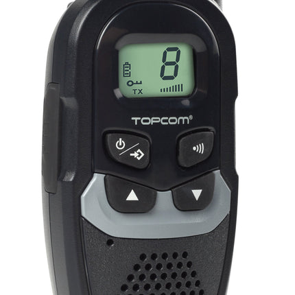 Topcom Walkie Talkie with range up to 6 KM - automatic noise reduction, RC-6410