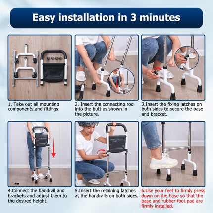 Standing aid for seniors - Standing aid from bed, toilet floor &amp; sofa - Standing aid stability
