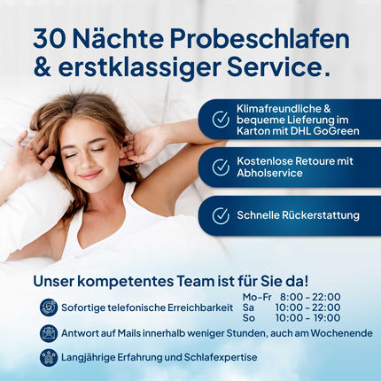 Standard care mattress 100x200cm - Standard for home care - 12cm height - Made in Germany - 100 x 200cm
