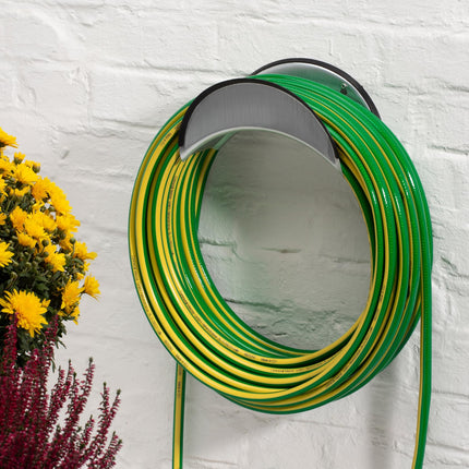Meister Hose, cross-woven, 12.7 mm (1/2 inch) - 40 m long - elastic - abrasion-resistant - crush-resistant / garden hose made of first-class PVC / water hose / fabric hose UV-resistant for outdoors / 9930270