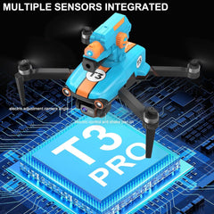 OBEST Drone with 1080P Adjustable Camera, Brushless RC Folding Drone with Shooting Tower, FPV WIFI Quadcopter, Optical Flow Positioning, Mini Drone for Kids Beginners