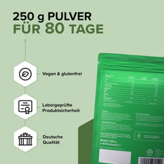 edubily nutrition® intestinal flora complex - resistant dextrin with biotin &amp; 7 bacterial cultures. L. plantarum, L. reuteri, S. thermophilus, B. lactis, B. longum, B. infantis &amp; B. adolescentis - 250g