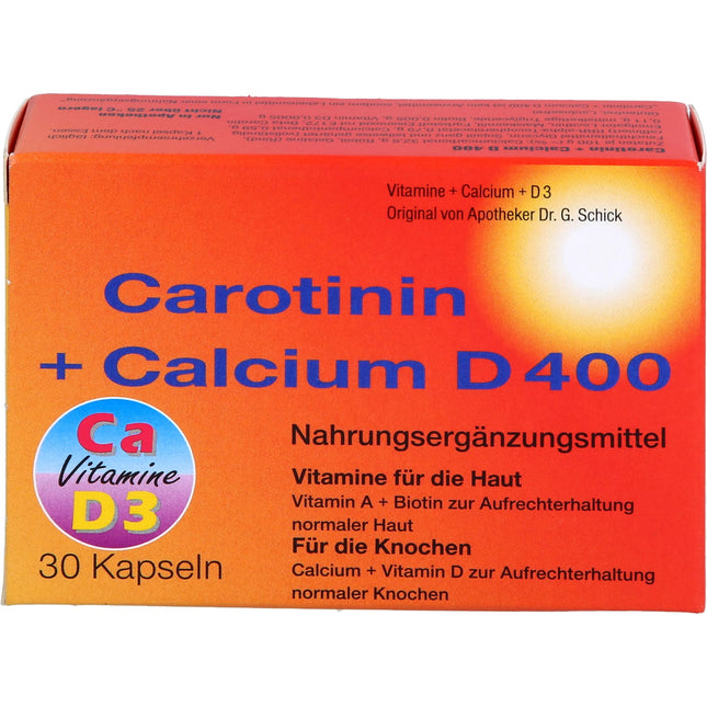 Carotenine+Calcium D400 capsules, 71 g