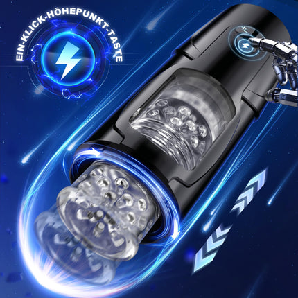 Pangpangmi Electric Masturbator Masturbating for Men, Sex Toy for Men with 7 Modes Telescopic Function and Rotating, Masturbators Pocket Pussy Sex Machine Machines &amp; Devices