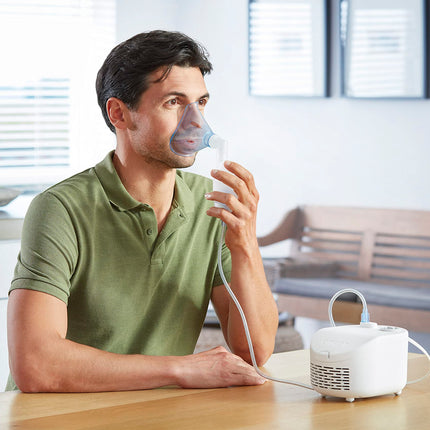 OMRON X101 Easy Nebulizer for Adults and Children – Inhaler for easy treatment of respiratory diseases such as asthma, colds, and allergies; Nebulizer with high-quality accessories