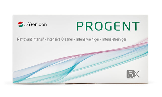 Menicon Progent SP Intensive Cleaner, Diopters, 5.00 pieces