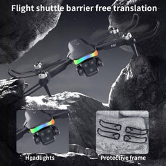 F417 Drone with 1080P Camera for Adults, 90° Adjustable, RGB LED Strip, WiFi FPV Transmission, Dual Camera Drones for Beginners, Brushless, RC Quadcopter Ideal for Beginners &amp; Outdoor Fun, Handbag