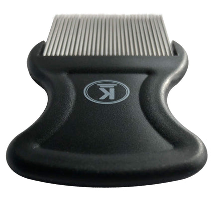 K-Pro lice comb, dust and flea comb, 3 sets made of metal and plastic, nit comb, fine