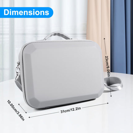 Bag for DJI Neo, Portable PU Compact Case with Strap, Carrying Case for DJI Neo Fly More Combo Drone and Accessories