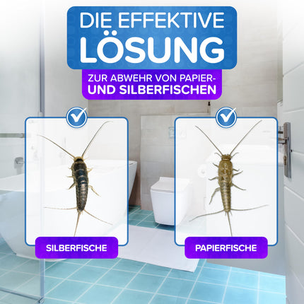 Patronus Silverfish Spray with Instant Effect 500 ml – effective repellent against silverfish and silverfish – highly effective alternative to silverfish bait and traps, with a subtle citrus scent