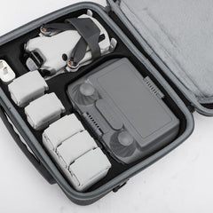 Hensych Mini 4 Pro Carrying Case, Hardshell Bag, Waterproof Storage Case, RC Accessories, Travel Bag for DJI Mini 4 Fly More Combo with DJI RC 2/RC N2 Drone Accessories (Hexapower Multi-Purpose Kit)