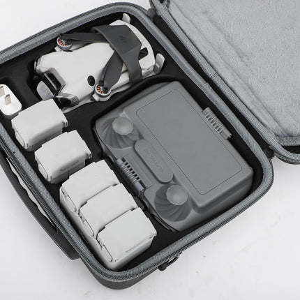 Hensych Mini 4 Pro Carrying Case, Hardshell Bag, Waterproof Storage Case, RC Accessories, Travel Bag for DJI Mini 4 Fly More Combo with DJI RC 2/RC N2 Drone Accessories (Hexapower Multi-Purpose Kit)