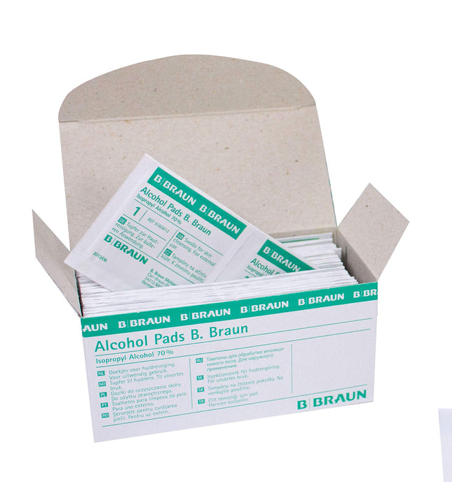 ALCOHOL PADS B.Braun swabs 100 pcs