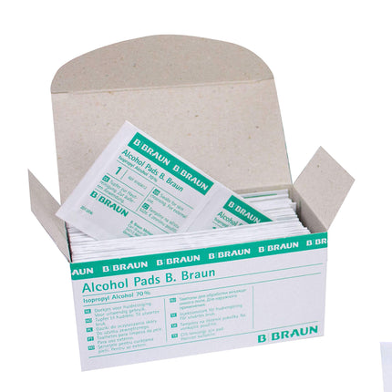 ALCOHOL PADS B.Braun swabs 100 pcs