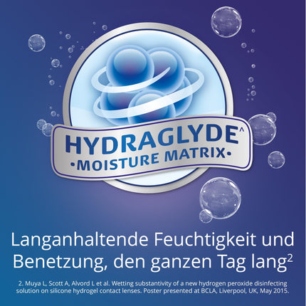Aosept Plus with Hydraglyde Contact Lens Solution, Bulk Pack, 2 x 360 ml