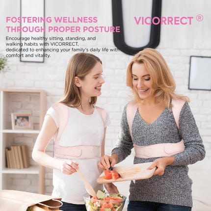 Back Support for Posture Correction, Posture Corrector, Adjustable, for the Upper Back, Supports the Clavicle and Relieves Neck, Shoulder and Upper Back Pain (S/M)